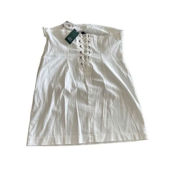 Wild Fable White Strapless bodycon Dress - Picture 5 of 7